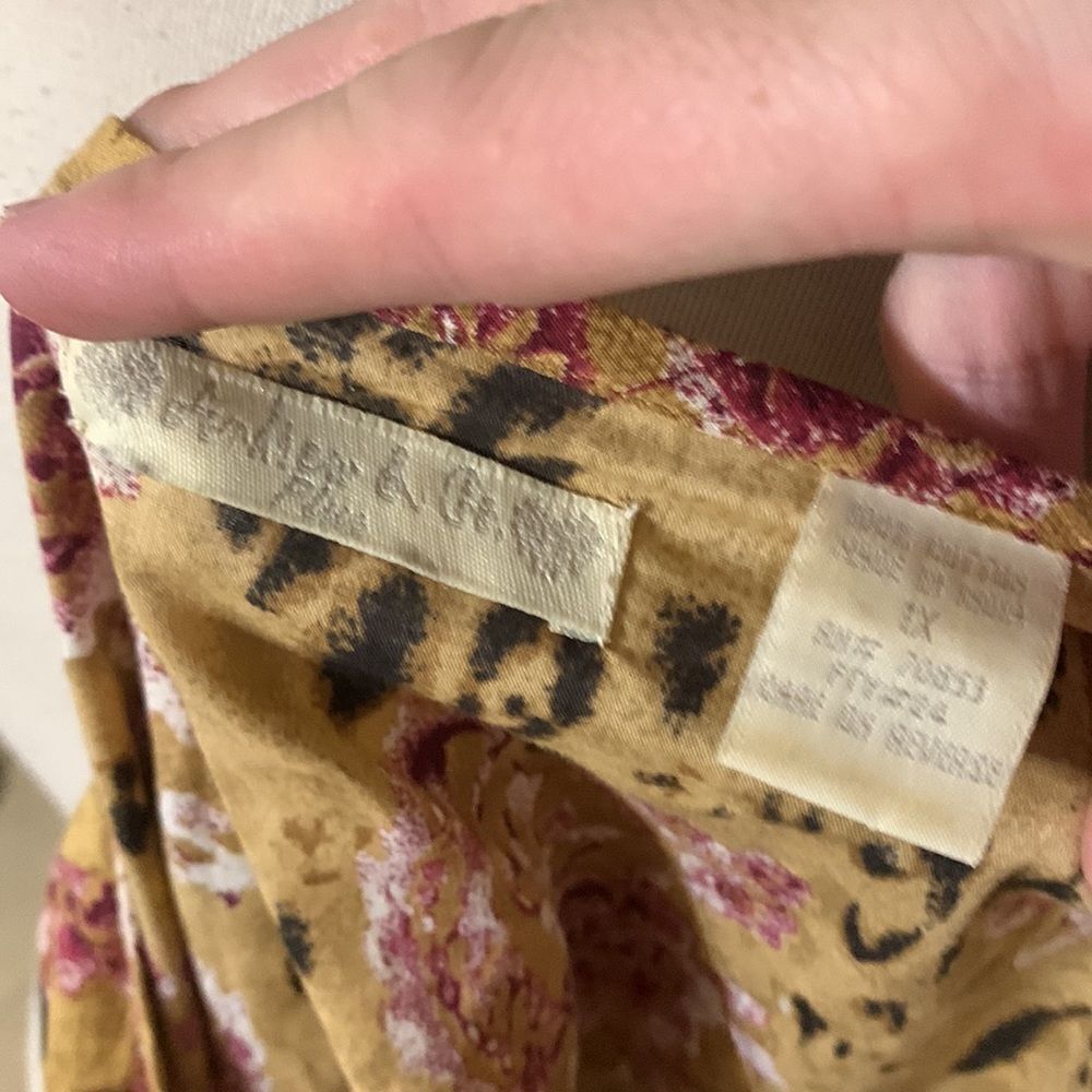 Beautiful Andrew & co vintage style top 1x made in India - Picture 6 of 6